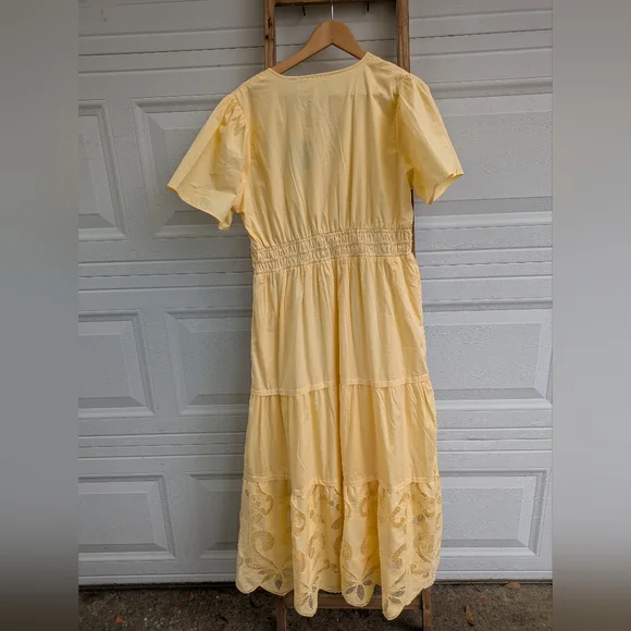 Haute Hippie Yellow Maxi Dress - Picture 7 of 8